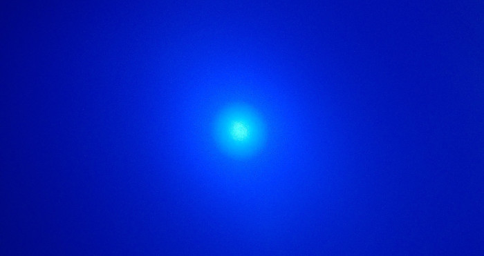 Blurry image from Mylar bags