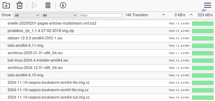 Transmission Web UI